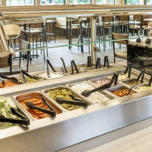 The brand's iconic Fixin's Bar allows guests to dress their sandwiches with fresh lettuce, freshly sliced tomatoes and onions, and pickles, along with an array of signature sauces.